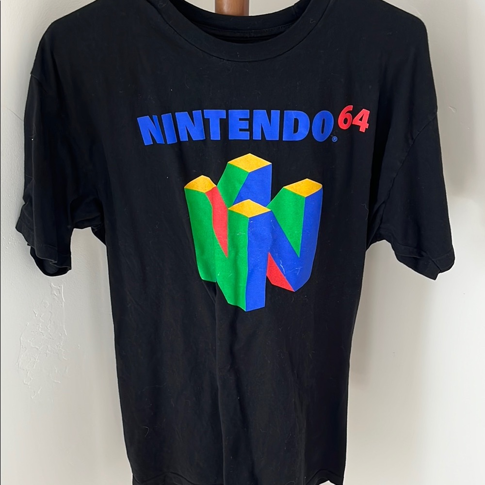 Nintendo 64 Black T-Shirt